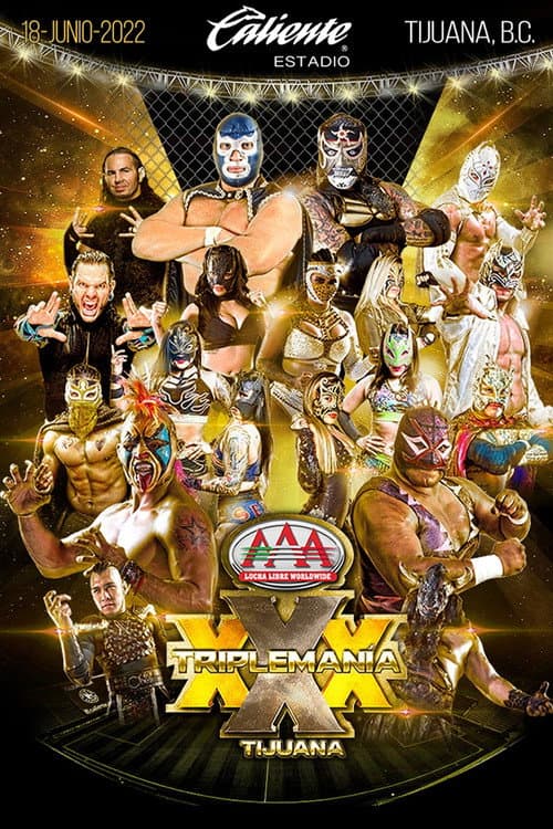 AAA Triplemania XXX: Tijuana (2022) poster