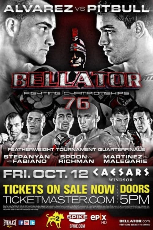 Bellator 76 (2012) poster
