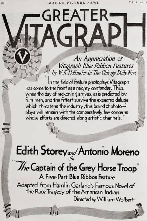 The Captain of the Grey Horse Troop (1917) poster