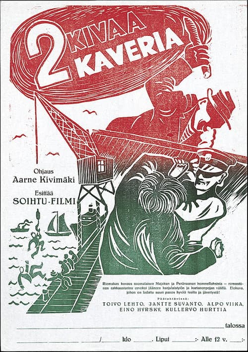 Kaksi kivaa kaveria (1944) poster