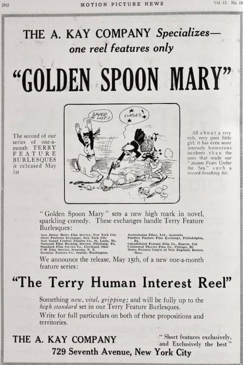 Golden Spoon Mary (1917) poster