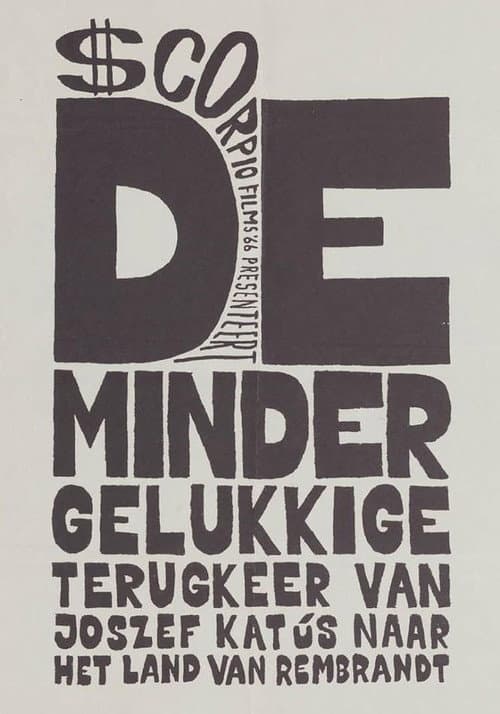 De minder gelukkige terugkeer van Joszef Katús naar het land van Rembrandt (1966) poster