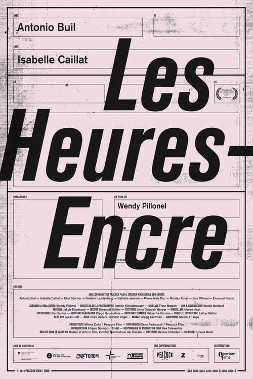 Les Heures-Encre (2017) poster
