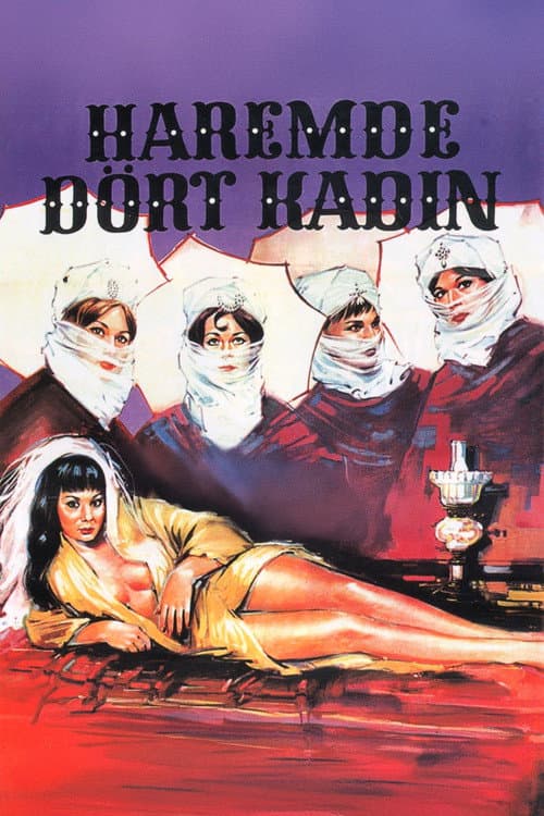 Haremde Dört Kadın (1965) poster