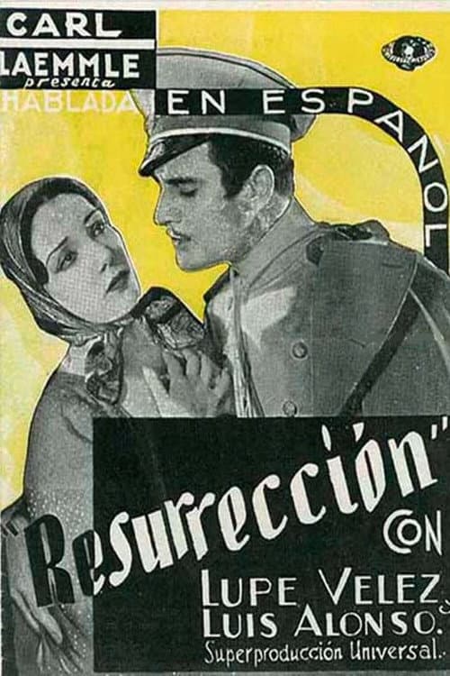 Resurrección (1931) poster
