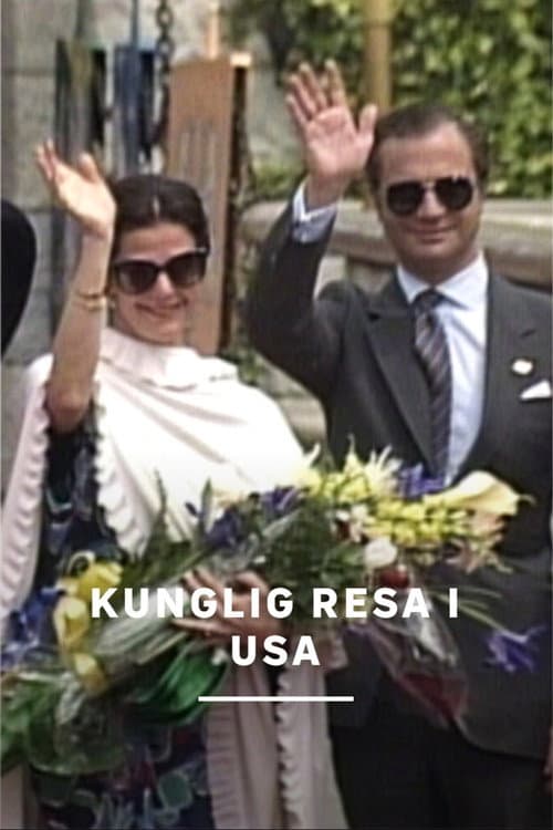 Kunglig resa i USA (1988) poster