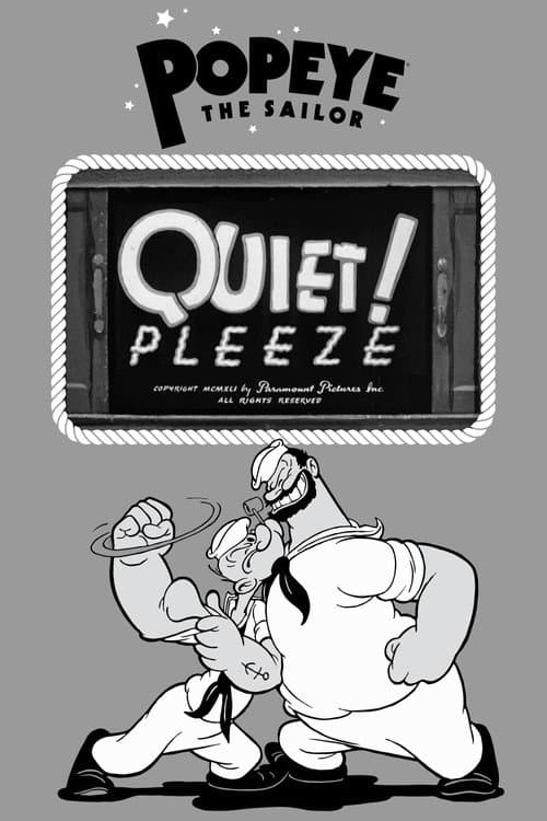 Quiet! Pleeze (1941) poster