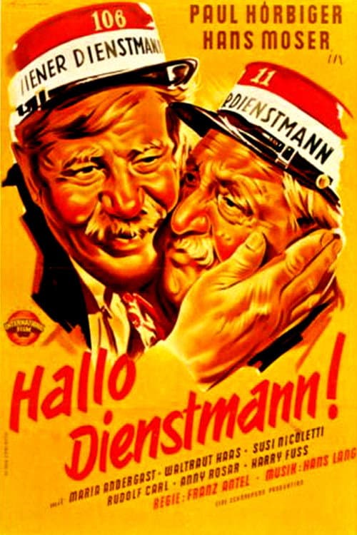 Hallo Dienstmann (1952) poster