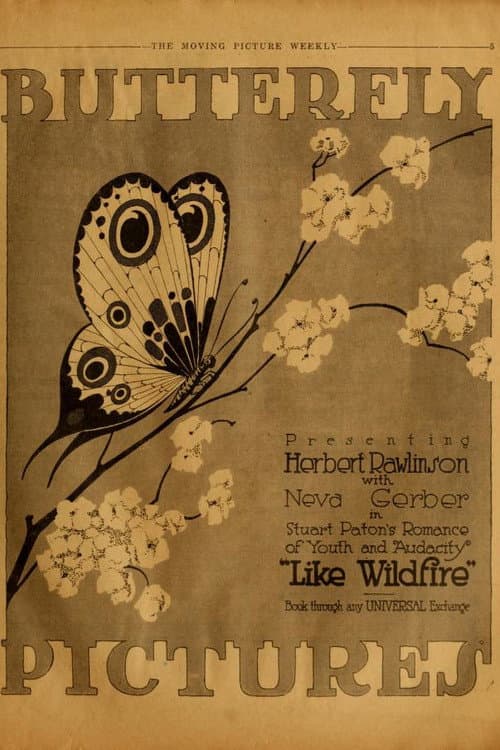 Like Wildfire (1917) poster