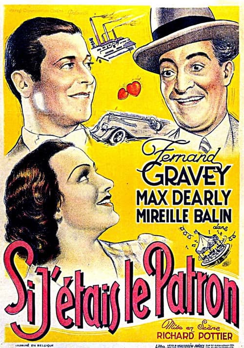Si j'étais le patron (1934) poster