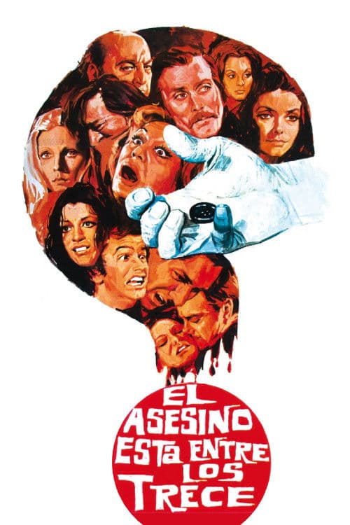 El asesino está entre los trece (1973) poster