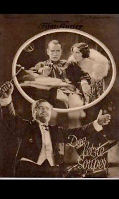 Das letzte souper (1928) poster