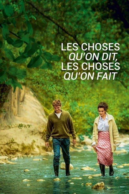 Les choses qu'on dit, les choses qu'on fait (2020) poster
