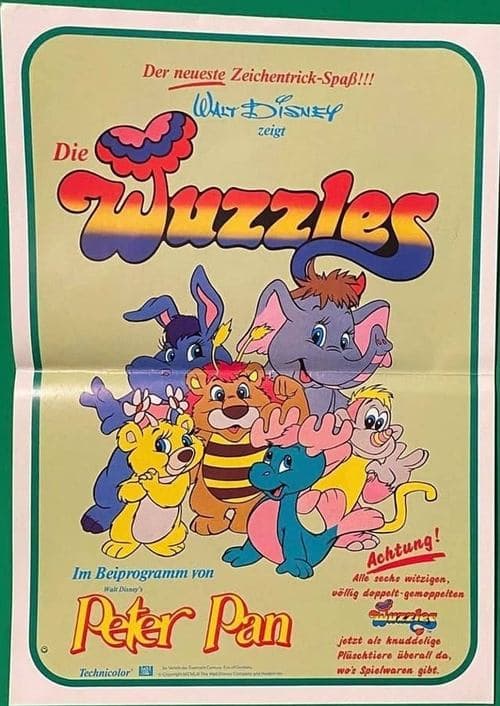 Wuzzles: Bulls of a Feather (1986) poster