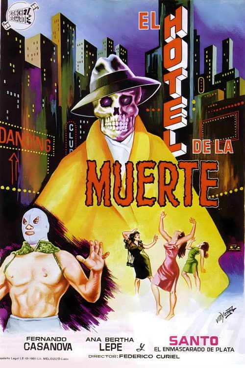 Santo en el hotel de la muerte (1963) poster