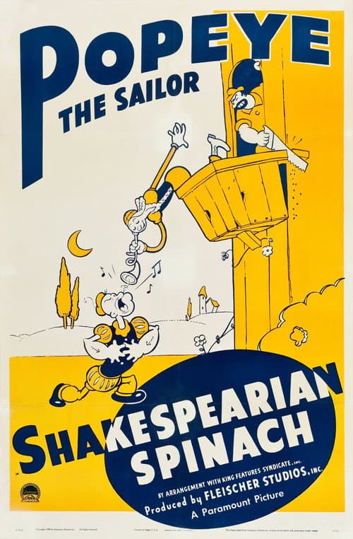 Shakespearian Spinach (1940) poster