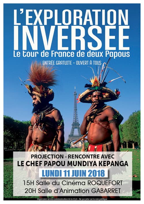 L'exploration inversée - Le Tour de France de deux Papous (2007) poster