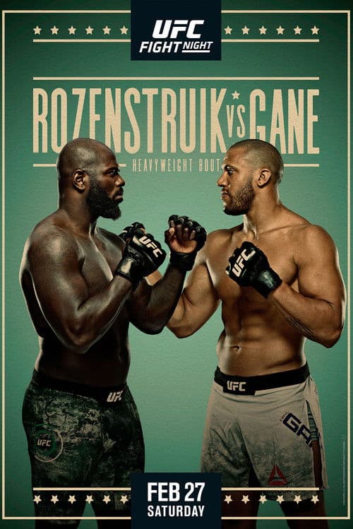 UFC Fight Night 186: Rozenstruik vs. Gane (2021) poster