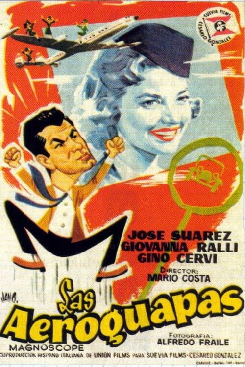 Las aeroguapas (1957) poster