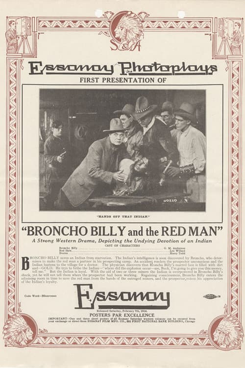 Broncho Billy and the Red Man (1914) poster