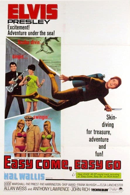 Easy Come, Easy Go (1967) poster