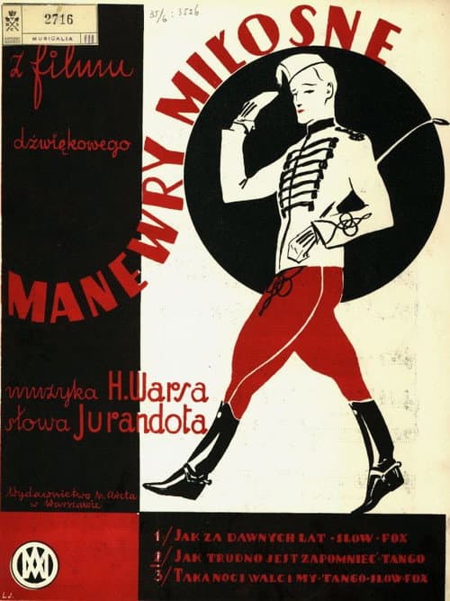 Manewry miłosne (1935) poster