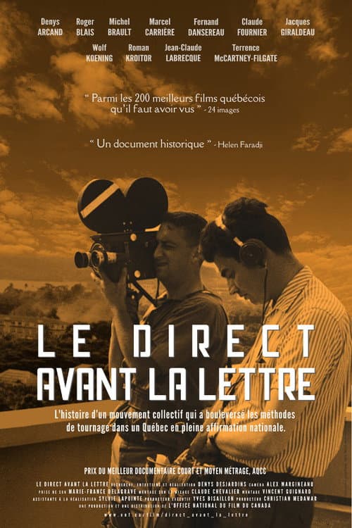 Le direct avant la lettre (2006) poster