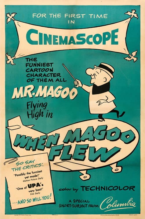 When Magoo Flew (1954) poster