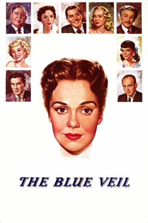 The Blue Veil (1951) poster