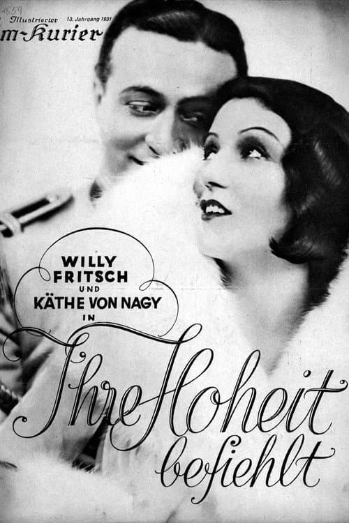 Ihre Hoheit befiehlt (1931) poster