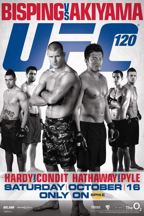 UFC 120: Bisping vs. Akiyama (2010) poster