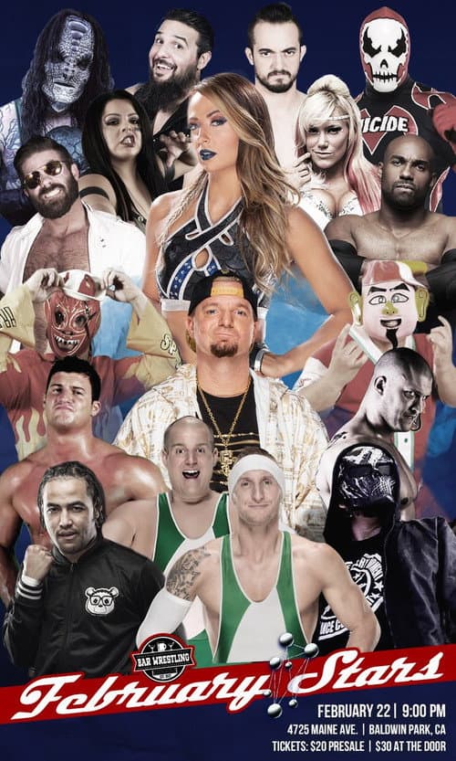 Bar Wrestling 9: February Stars (2018) poster