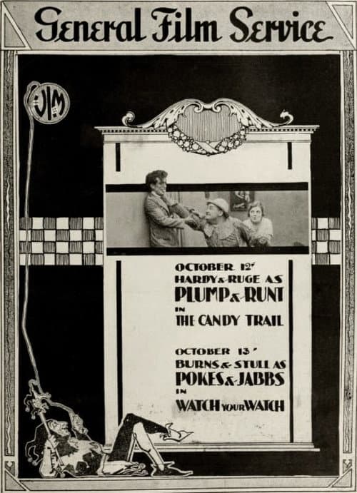 The Candy Trail (1916) poster