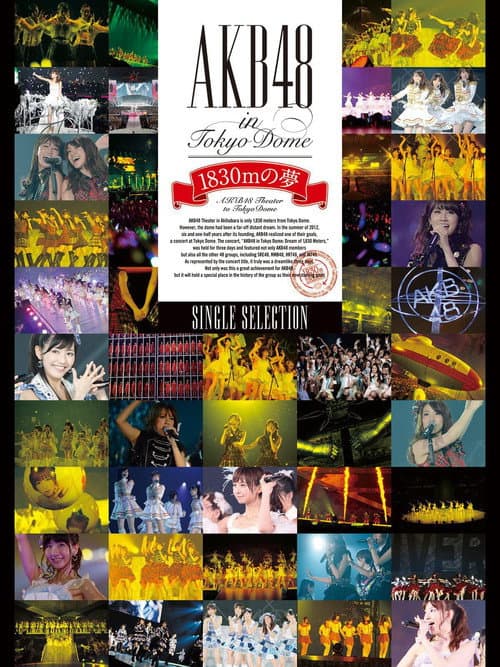 AKB48 in TOKYO DOME ~1830mの夢~ (2012) poster