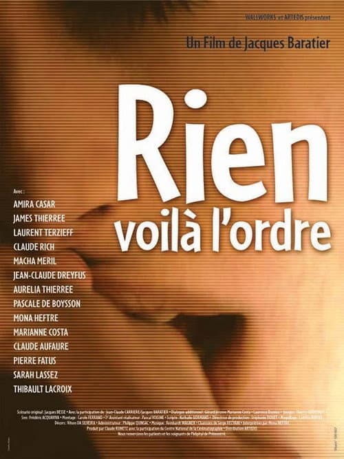 Rien, voilà l'ordre (2004) poster