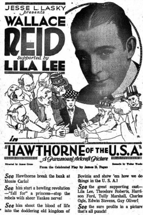 Hawthorne of the U.S.A. (1919) poster