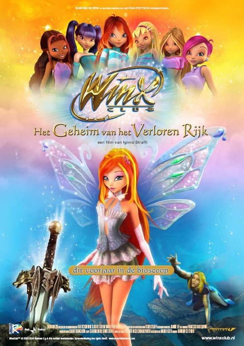 Winx Club: Het Geheim van het Verloren Rijk (2007) poster