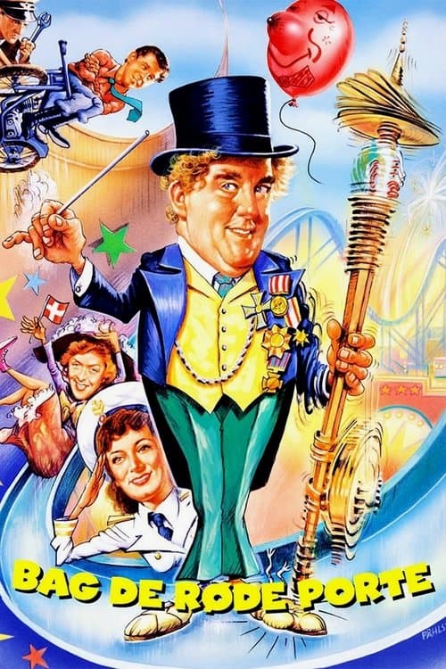 Bag de røde porte (1951) poster