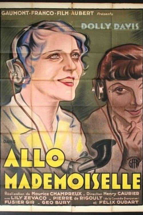 Allô, Mademoiselle! (1932) poster