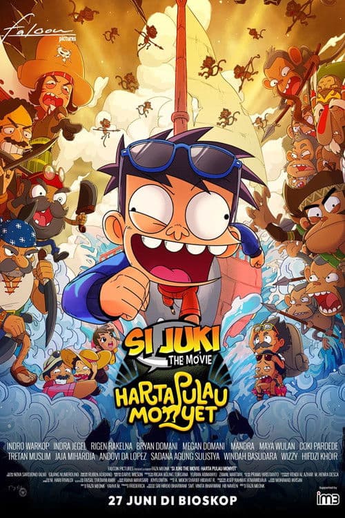 Si Juki the Movie: Harta Pulau Monyet (2024) poster