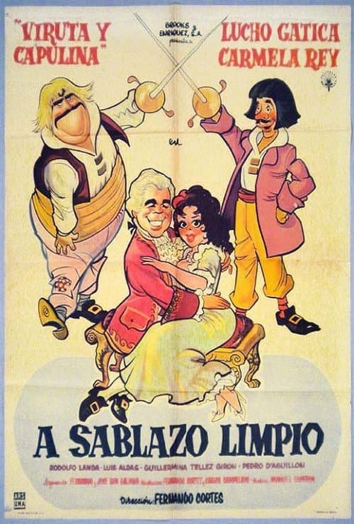 A sablazo limpio (1958) poster
