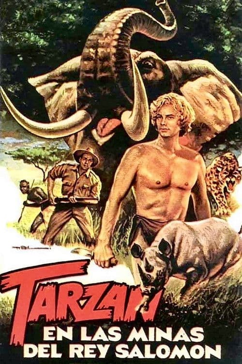 Tarzán en las minas del rey Salomón (1973) poster