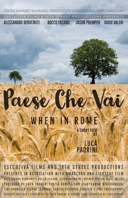 Paese che vai (2020) poster