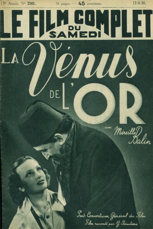 La Vénus de l'or (1938) poster