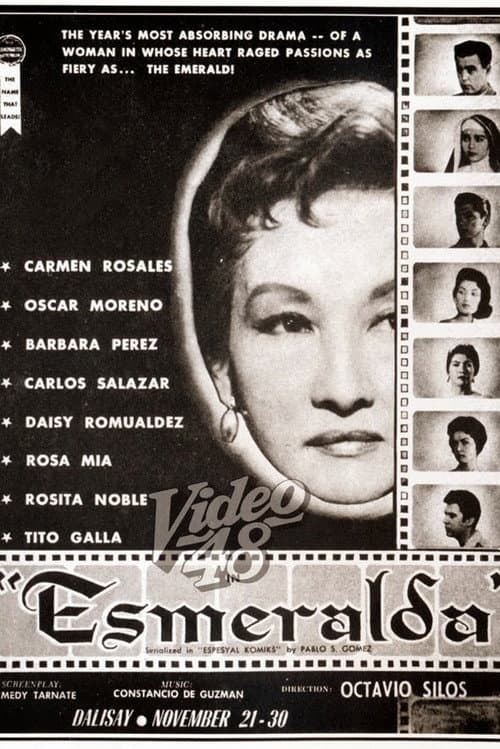 Esmeralda (1959) poster