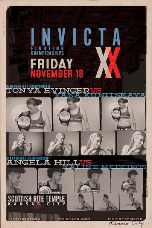 Invicta FC 20: Evinger vs. Kunitskaya (2016) poster