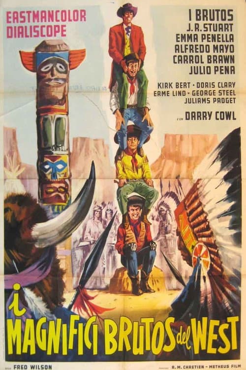 I magnifici Brutos del West (1964) poster