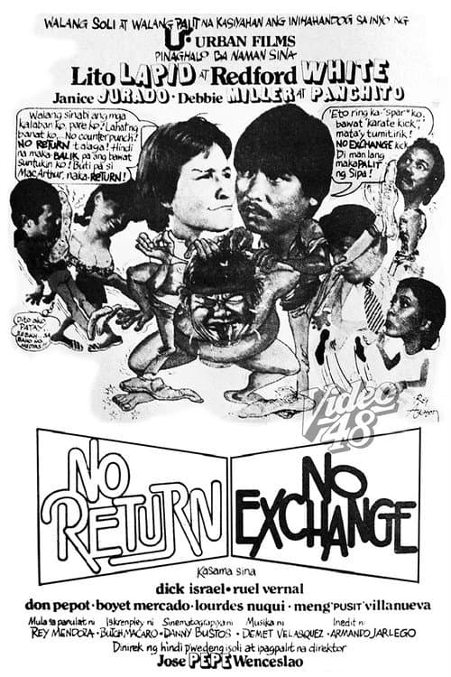 No Return No Exchange (1986) poster