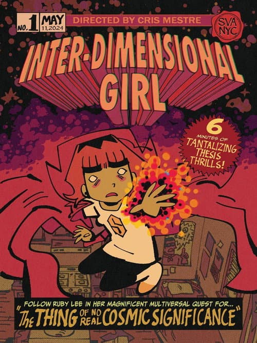 Inter-Dimensional Girl & The Thing of No Real Cosmic Significance! (2024) poster
