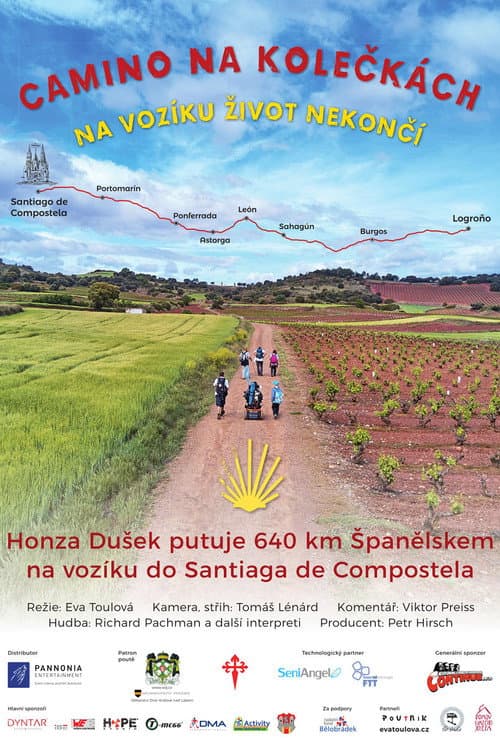 Camino na kolečkách (2017) poster